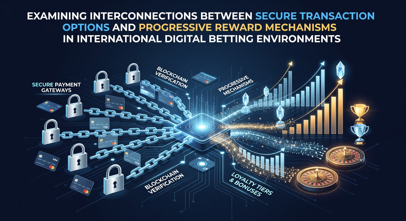 Secure transaction interfaces displayed on digital betting platforms with encryption indicators