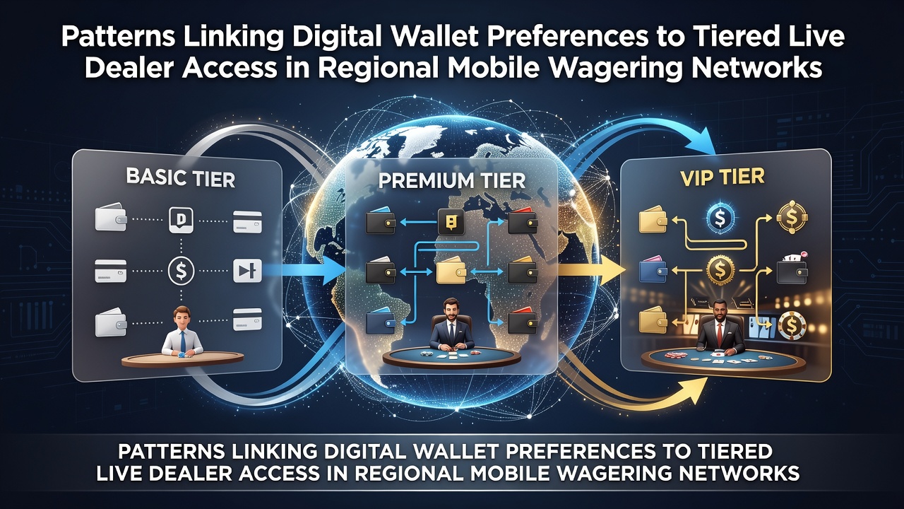 Mobile wagering interface displaying digital wallet options alongside live dealer game tiers on a smartphone screen