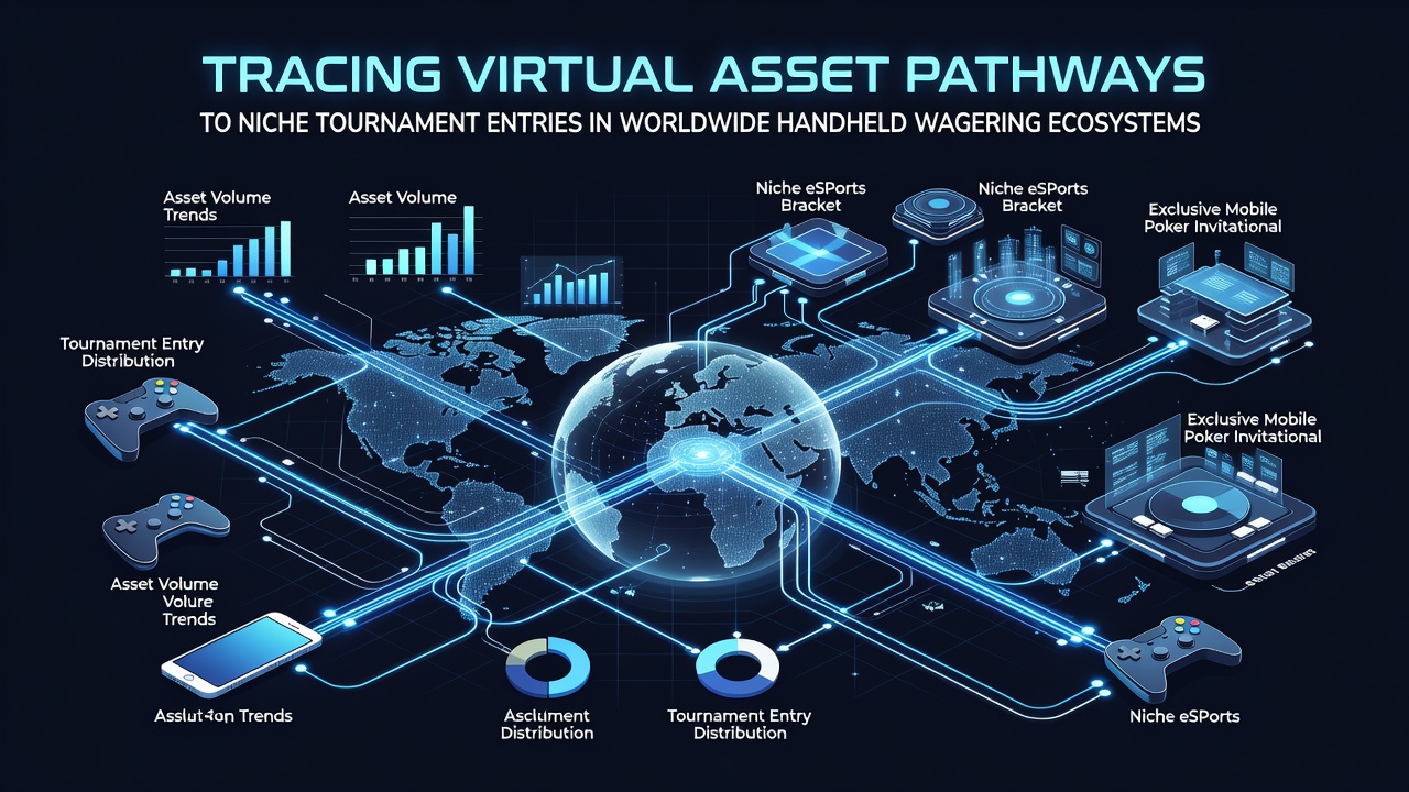 Mobile device screens displaying tournament dashboards funded through traced cryptocurrency pathways in international wagering apps